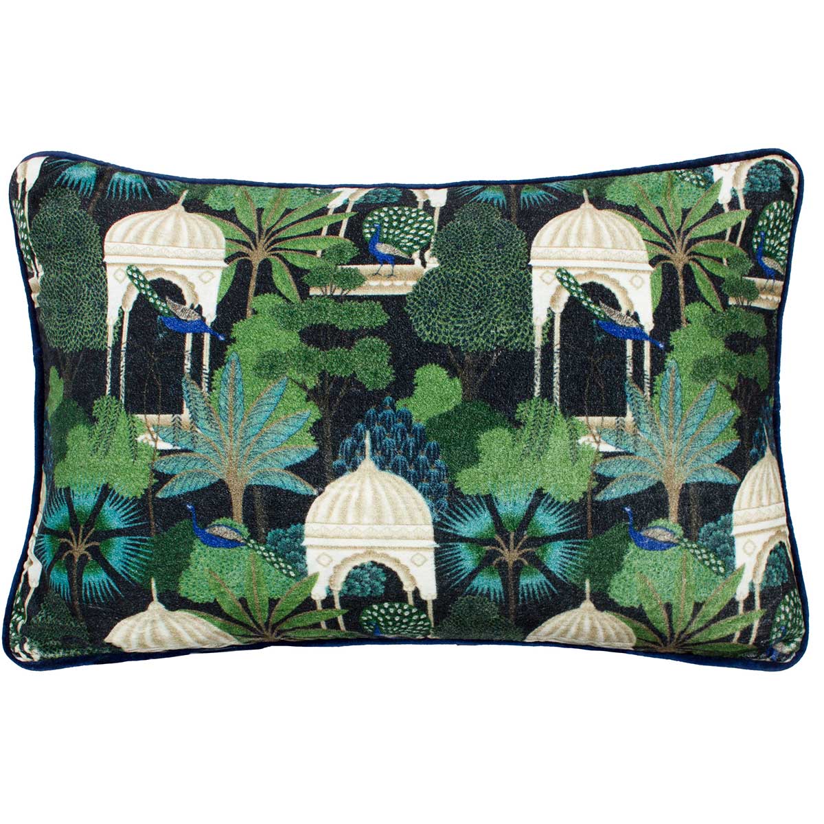 Serenity Cushion Cover / Filled Cushion 16" x 24" (40cm x 60cm) by Wylder Tropics 2