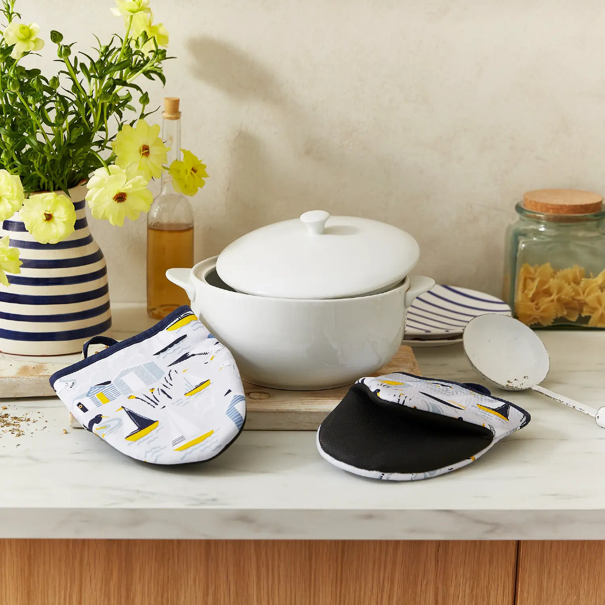 Seashore Kitchen Collection by Ulster Weavers