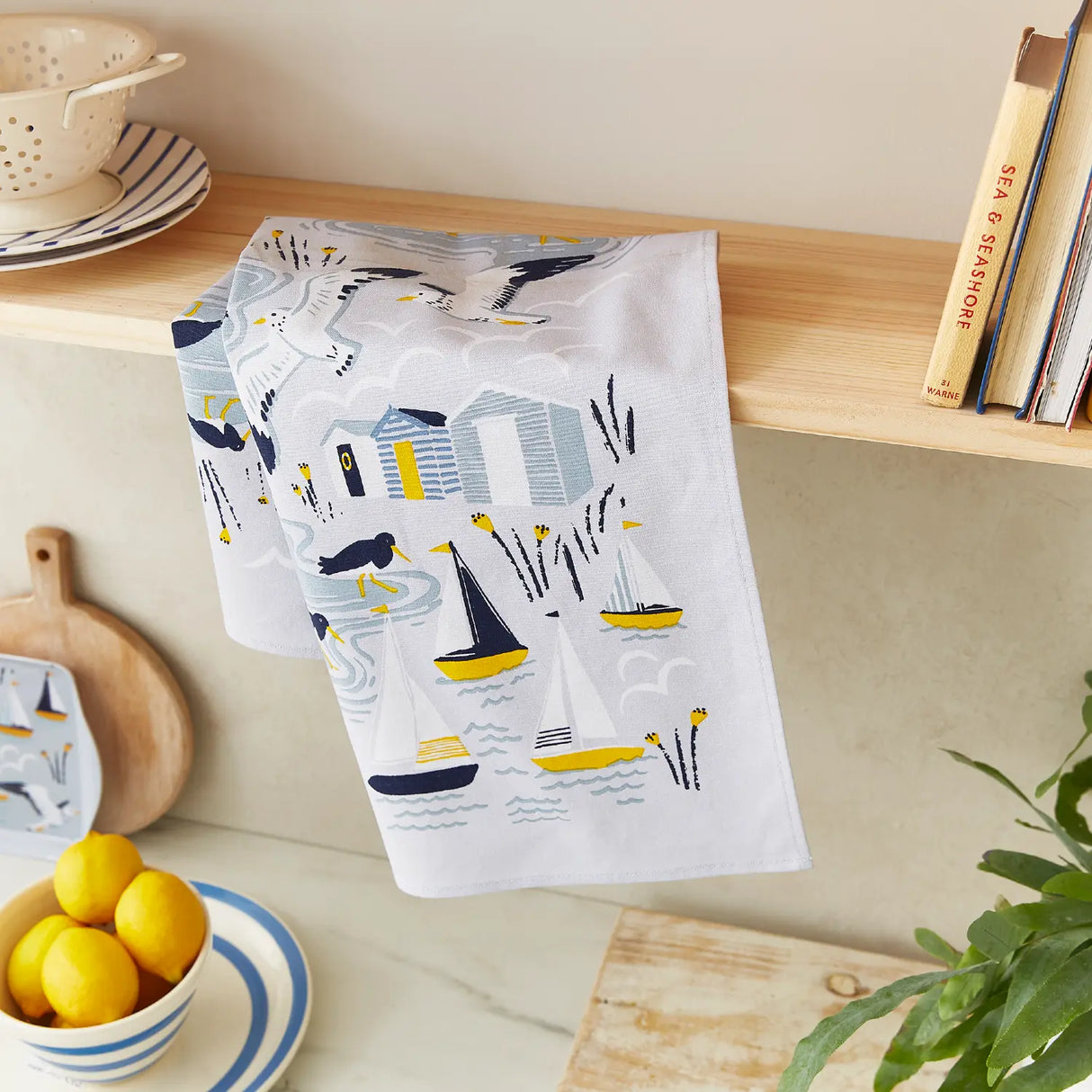 Ulster Weavers Seashore Cotton Textiles Tea Towel