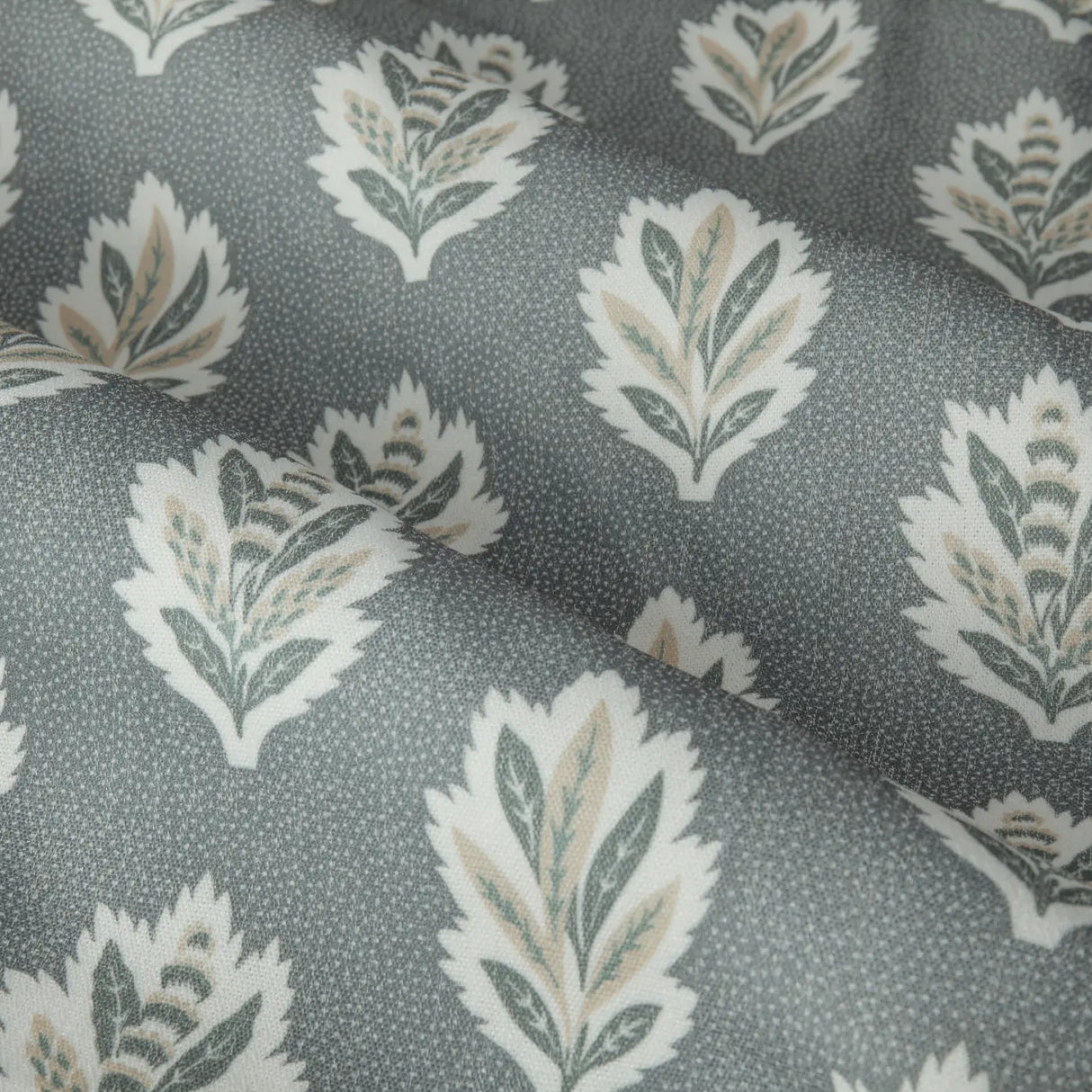 Sessile Leaf Tape Top Pencil Pleat Curtains by Sanderson