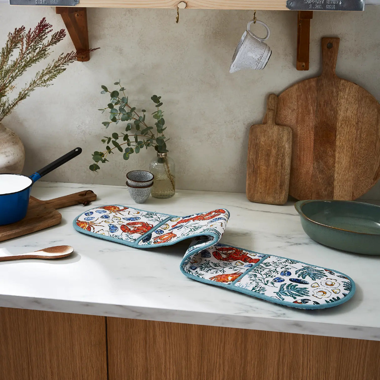 Shellfish Kitchen Collection by Ulster Weavers