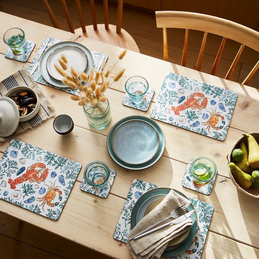 Ulster Weavers Shellfish Placemat 4 Pack