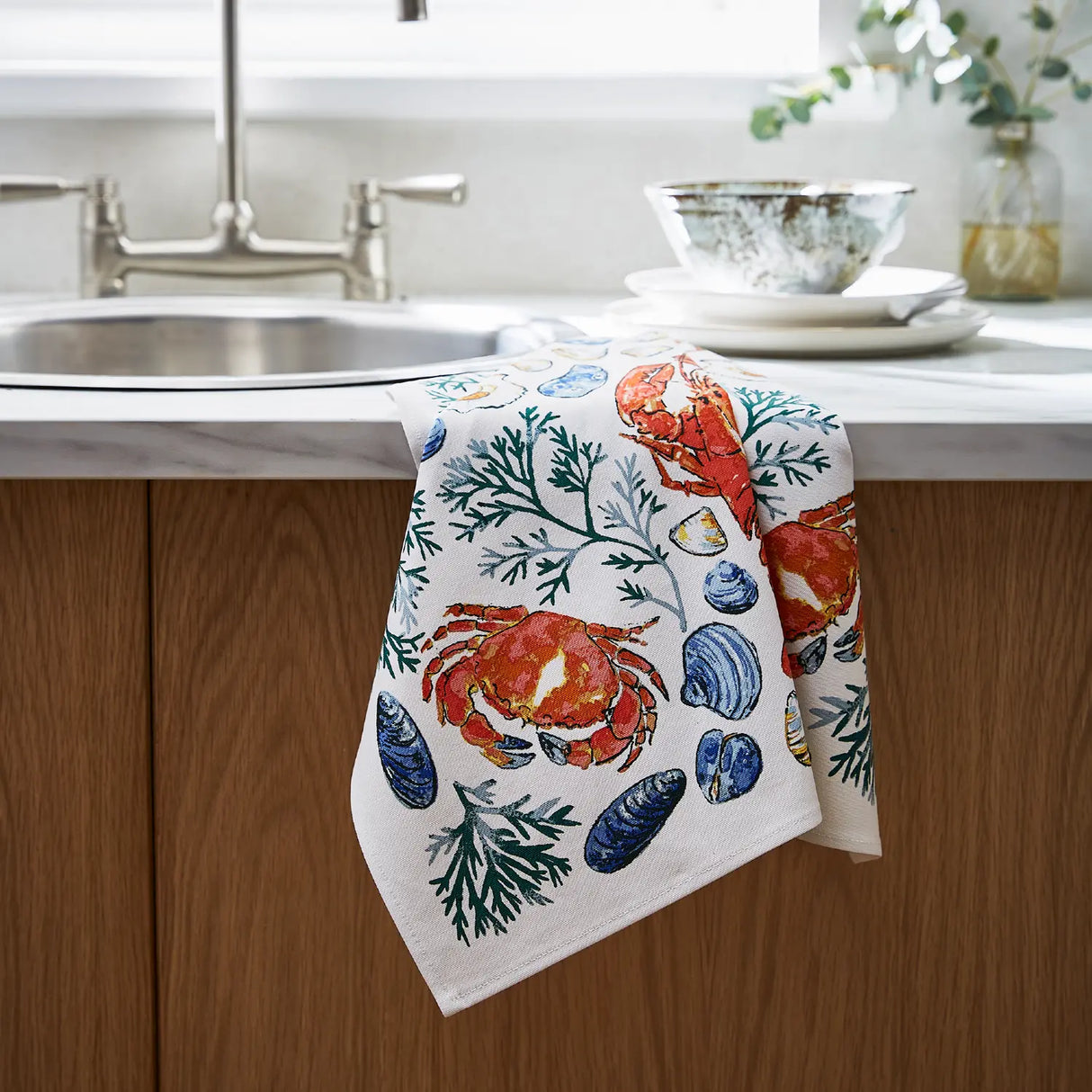Shellfish Kitchen Collection by Ulster Weavers