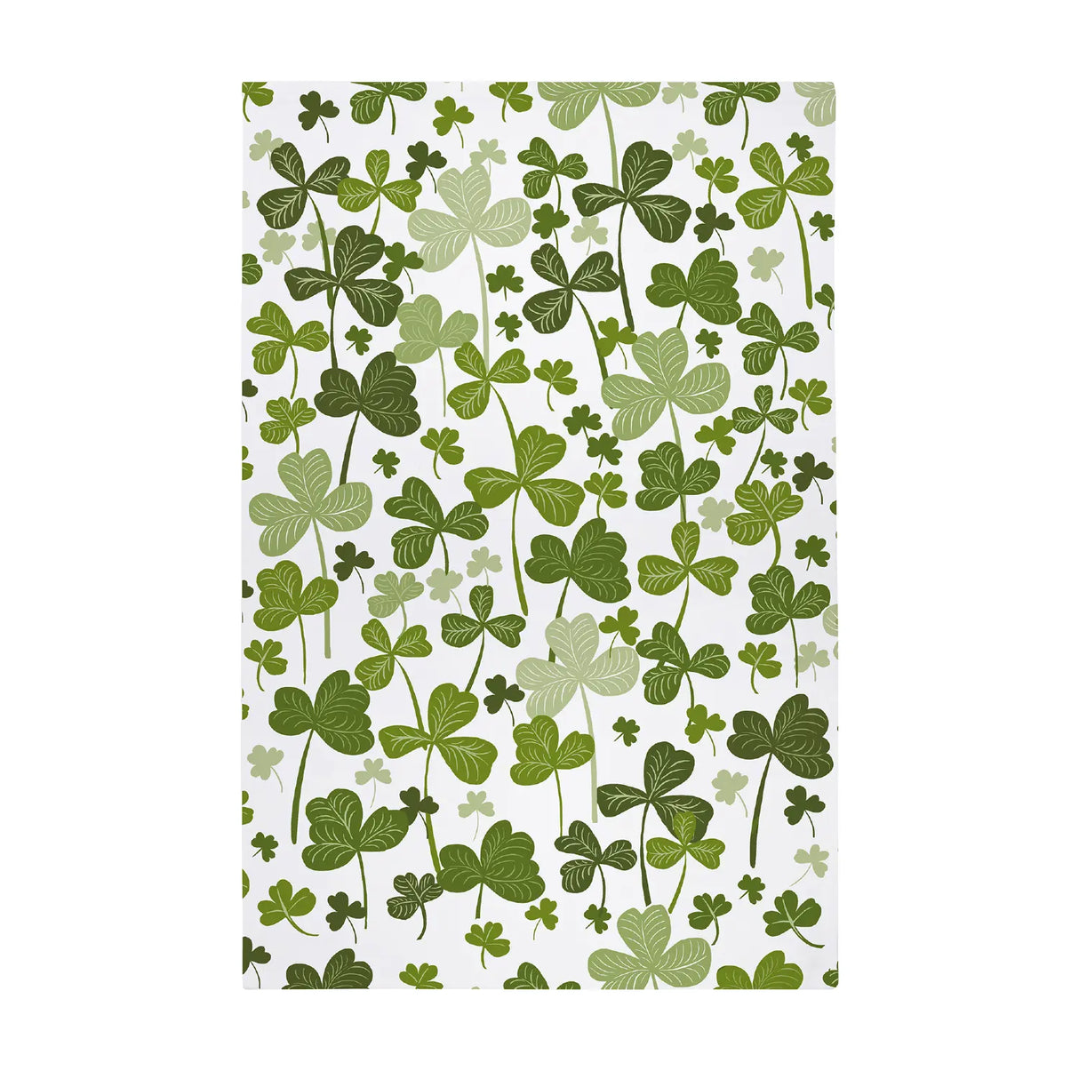 Shamrocks Cotton Tea Towel by Ulster Weavers