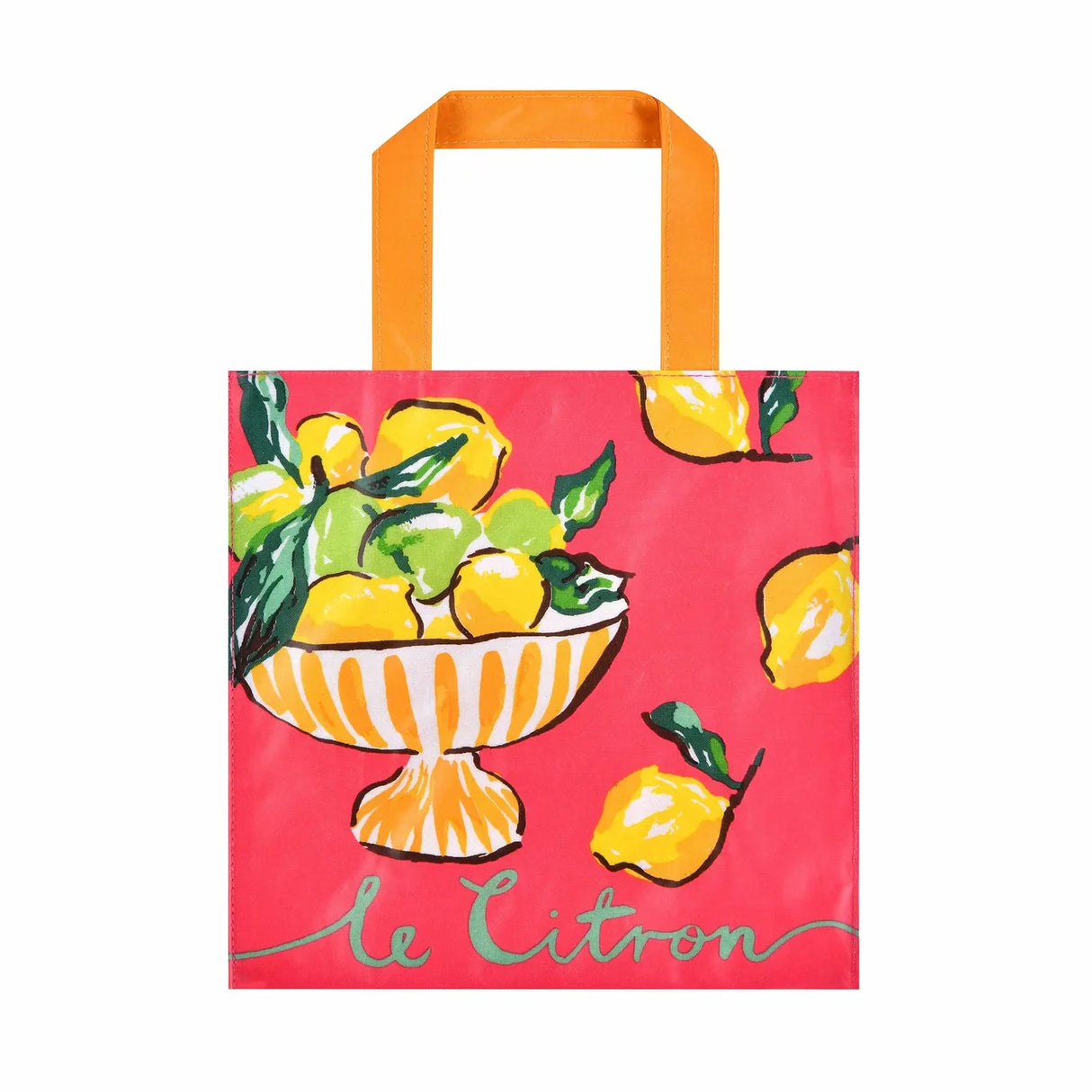 Summer Fruits PVC Bag Small in Multicolour