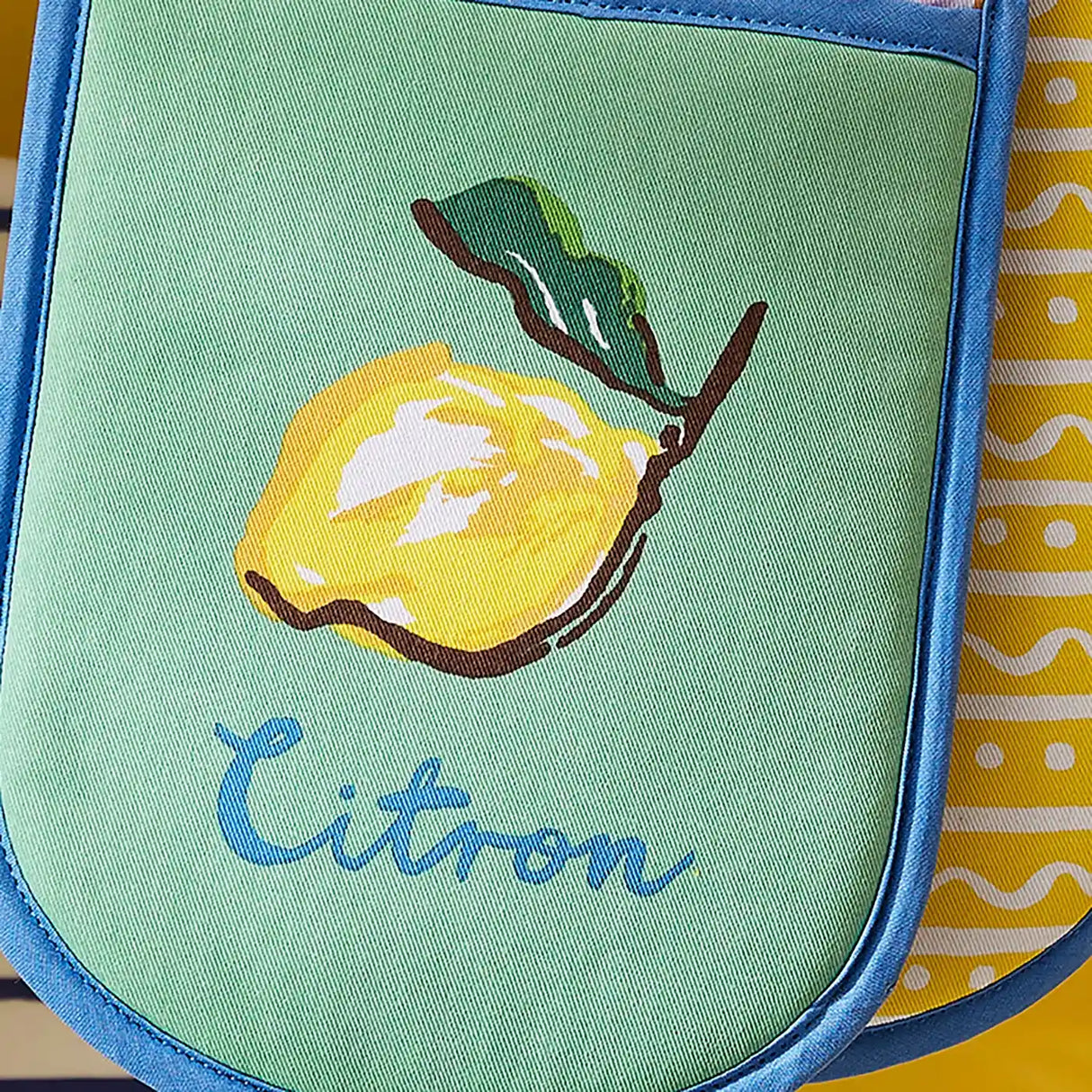 Summer Fruits Double Oven Glove in Multicolour