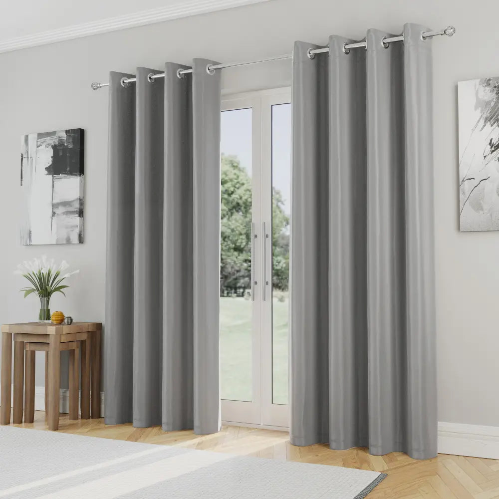 Supersoft Thermal Lined Eyelet Curtains by Enhanced Living