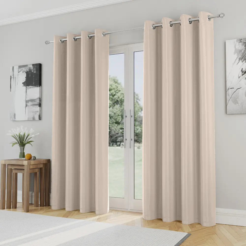 Supersoft Thermal Lined Eyelet Curtains by Enhanced Living