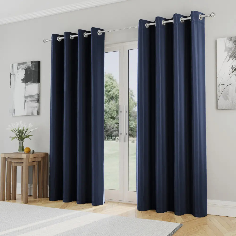 Supersoft Thermal Lined Eyelet Curtains by Enhanced Living