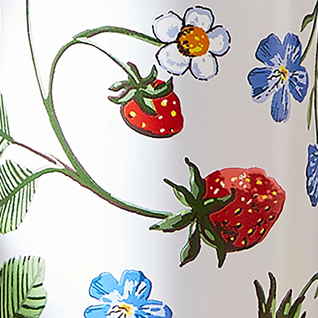 Strawberry Patch Water Bottle in Green