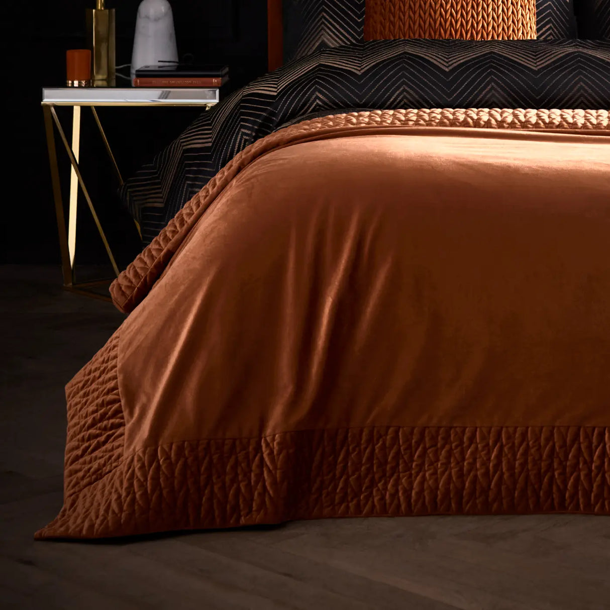 Siena Bedspread 150cm x 220cm by Laurence Llewelyn-Bowen