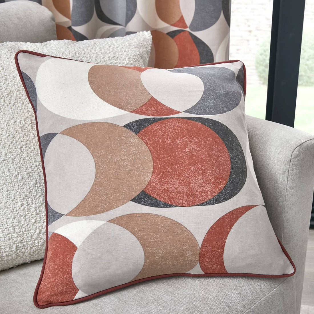 Sander Duck Egg 100% Cotton Spice Cushion Cover 43cm x 43cm (17")