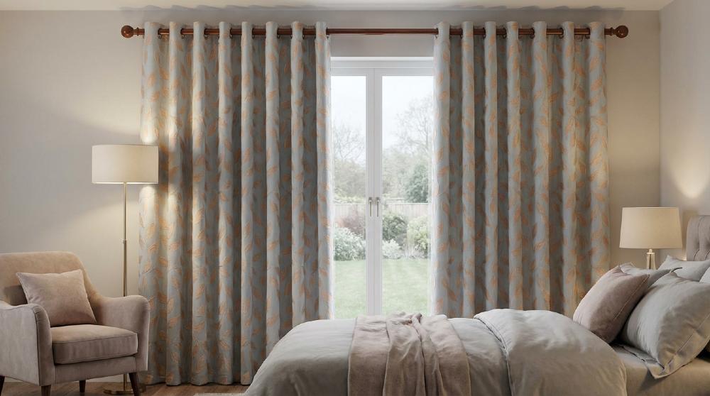 Sardinia Made to Measure Curtains Duck Egg