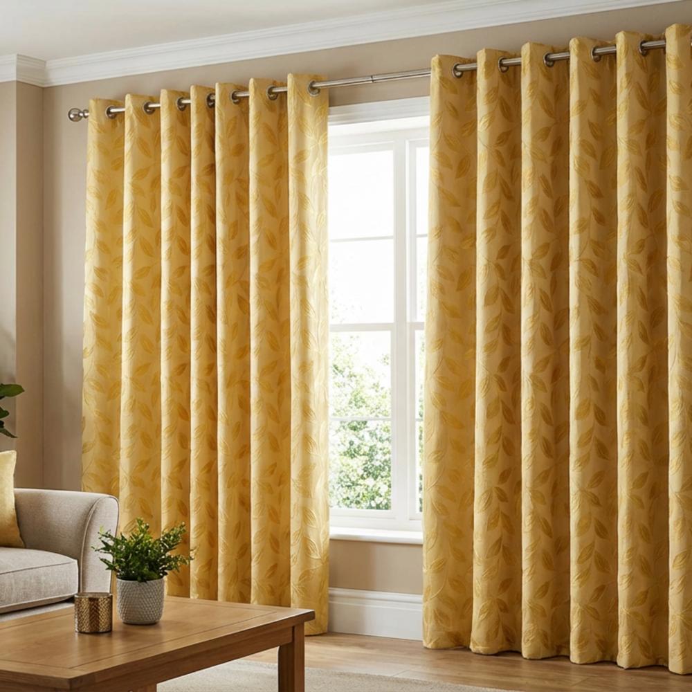 Sardinia Made to Measure Curtains Gold