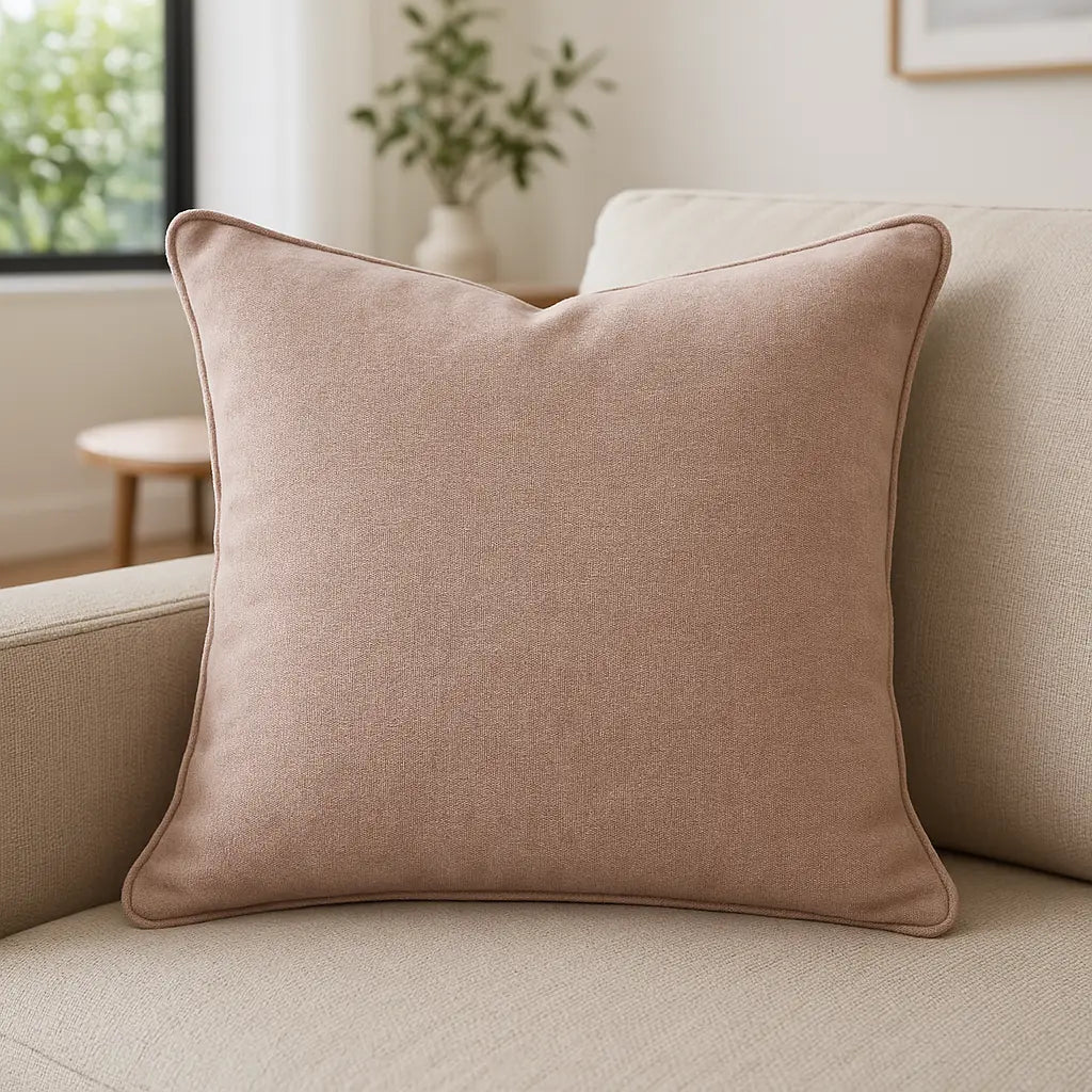 Savoy Chenille Cushion Cover 17" x 17" (43cm x 43cm) by Enhanced Living