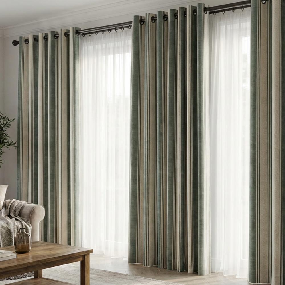 Selva Made to Measure Curtains Duck Egg