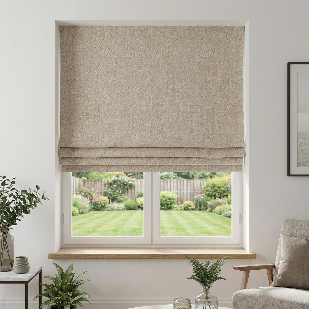Sevilla Made to Measure Roman Blind Moon