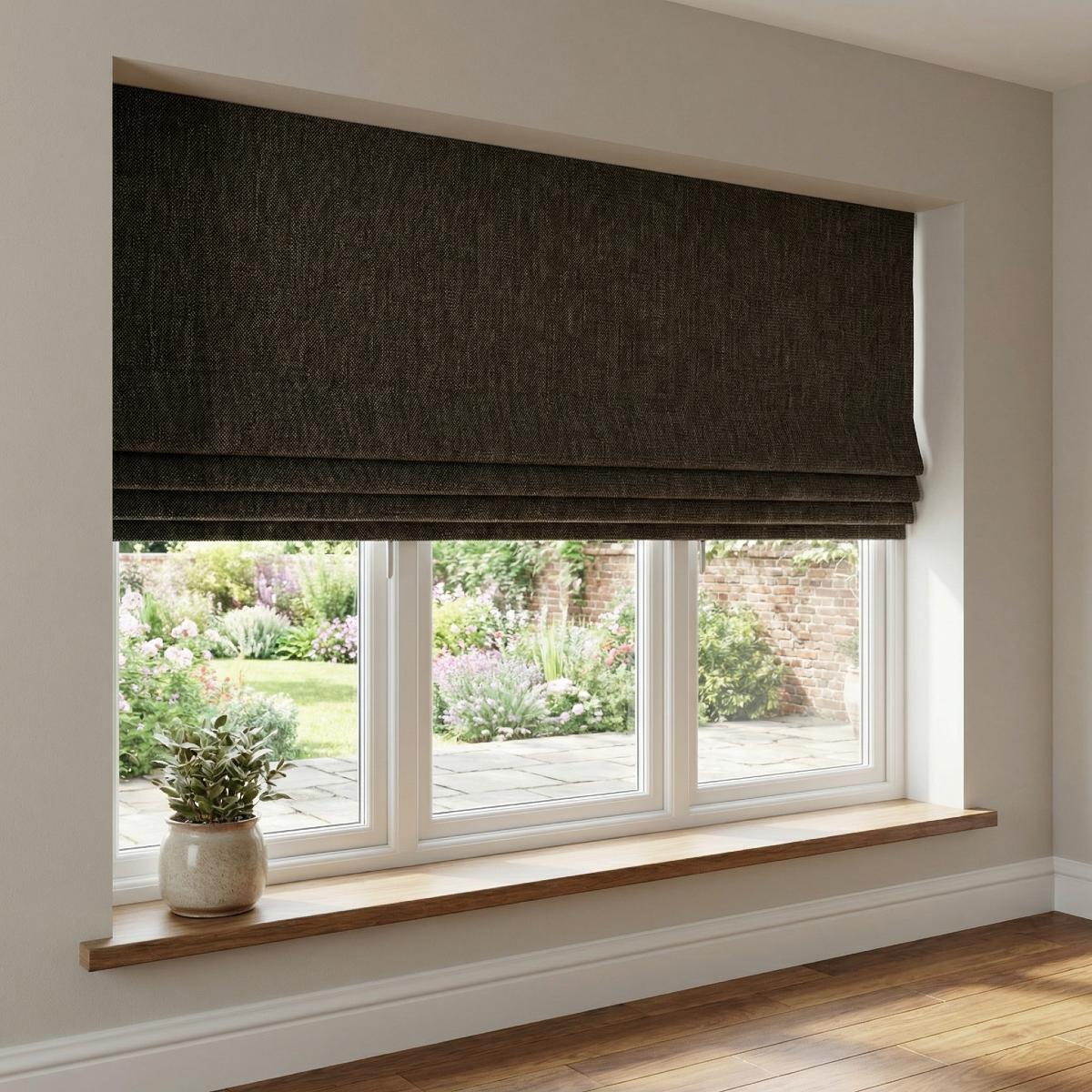 Sevilla Made to Measure Roman Blind Nero