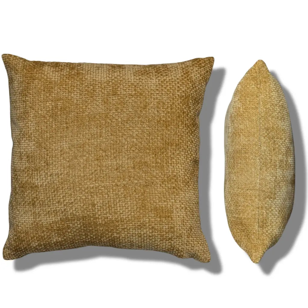 Somerset Chenille Cushion Cover and Filled Cushion 18" x 18" (45cm x 45cm) by Sundour 18