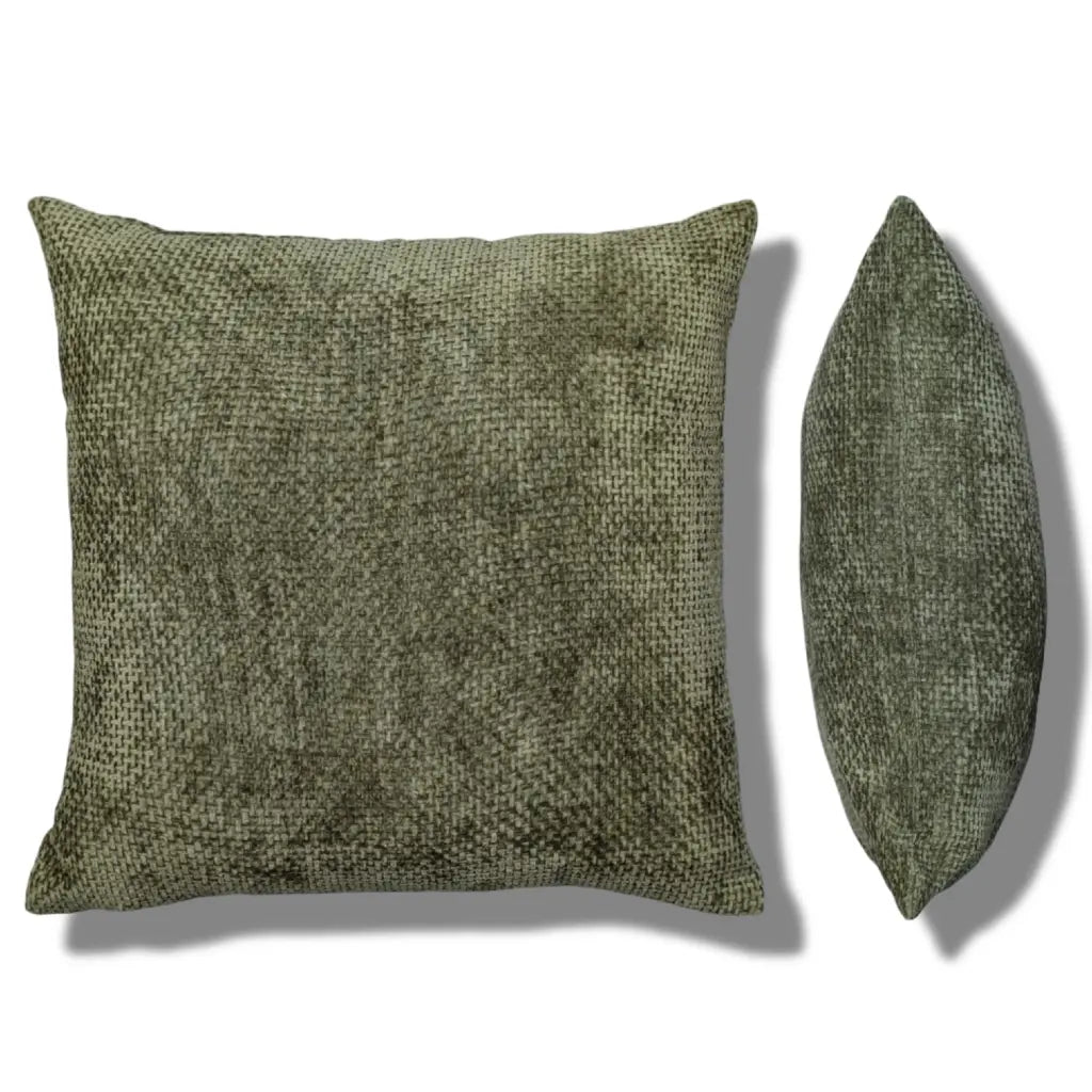 Somerset Chenille Cushion Cover and Filled Cushion 18" x 18" (45cm x 45cm) by Sundour 25