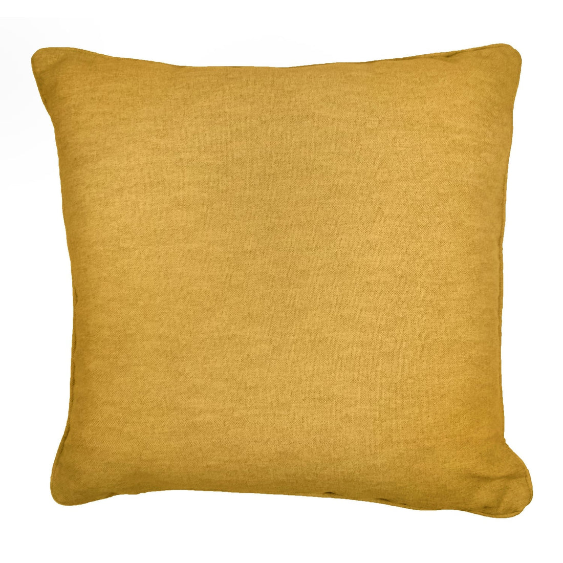 Sorbonne 100% Cotton Ochre Cushion Cover 43cm x 43cm ( 43cm x 43cm )