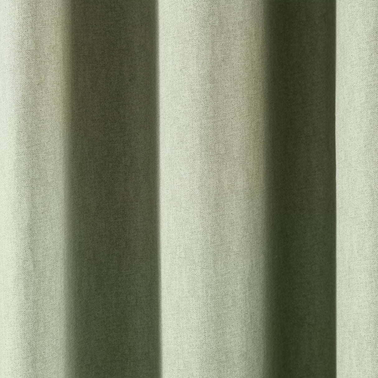 Sorbonne Cotton Lined Eyelet Curtains - Green Light Filtering - Sorbonne Eyelet Curtains In Green 2