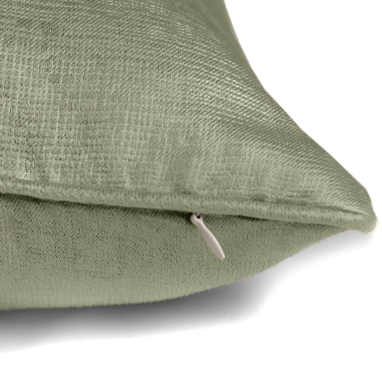 Strata Cushion Cover 43cm x 43cm - Green - Strata Cushion In Green 43 X 43Cm 2