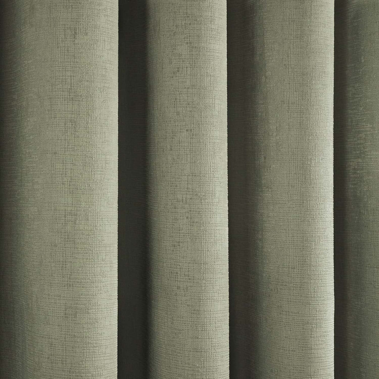 Strata Thermal Dim Out Woven Eyelet Curtains - Green Light Filtering - Strata Eyelet Curtains In Green 4