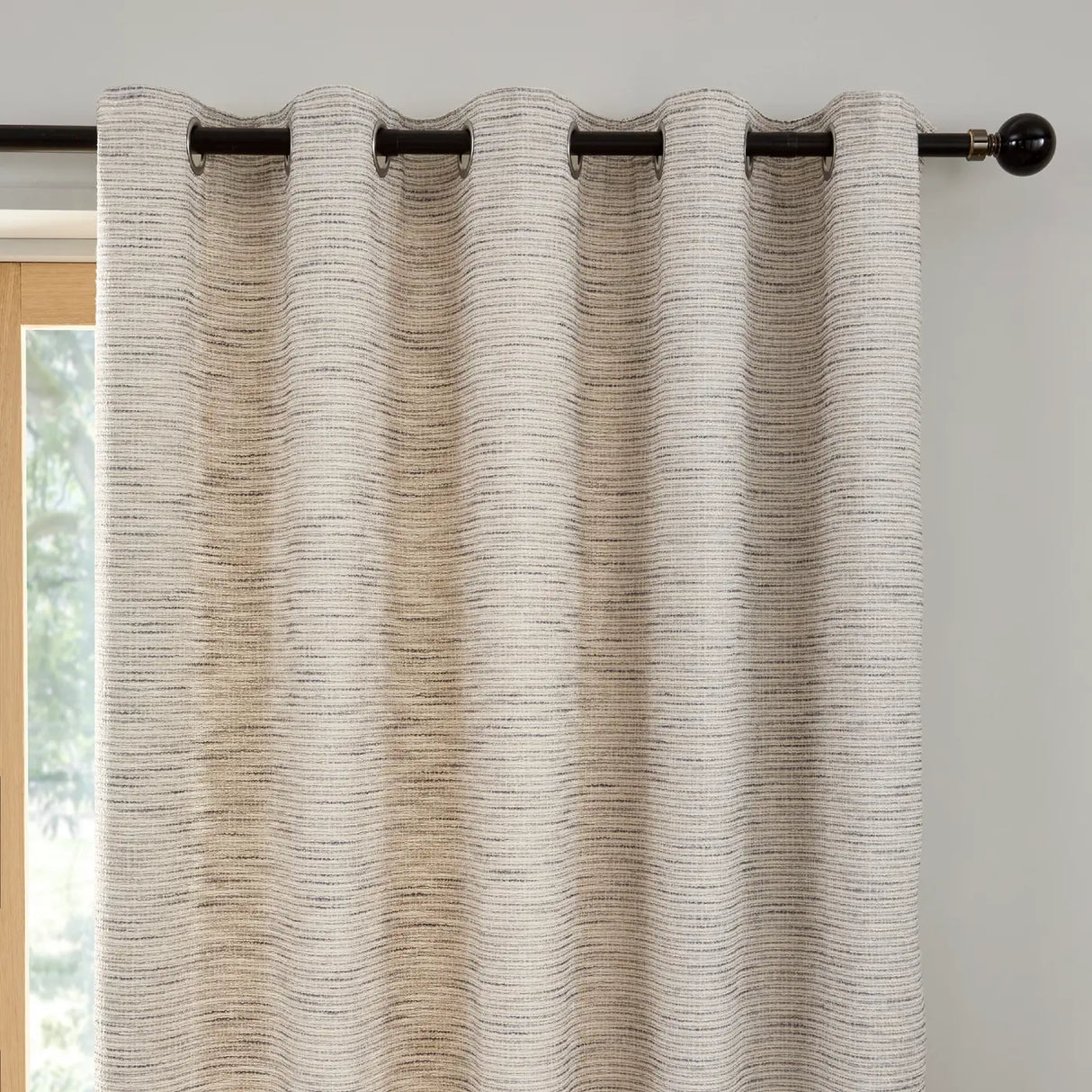 Talon Eyelet Curtains by Curtina