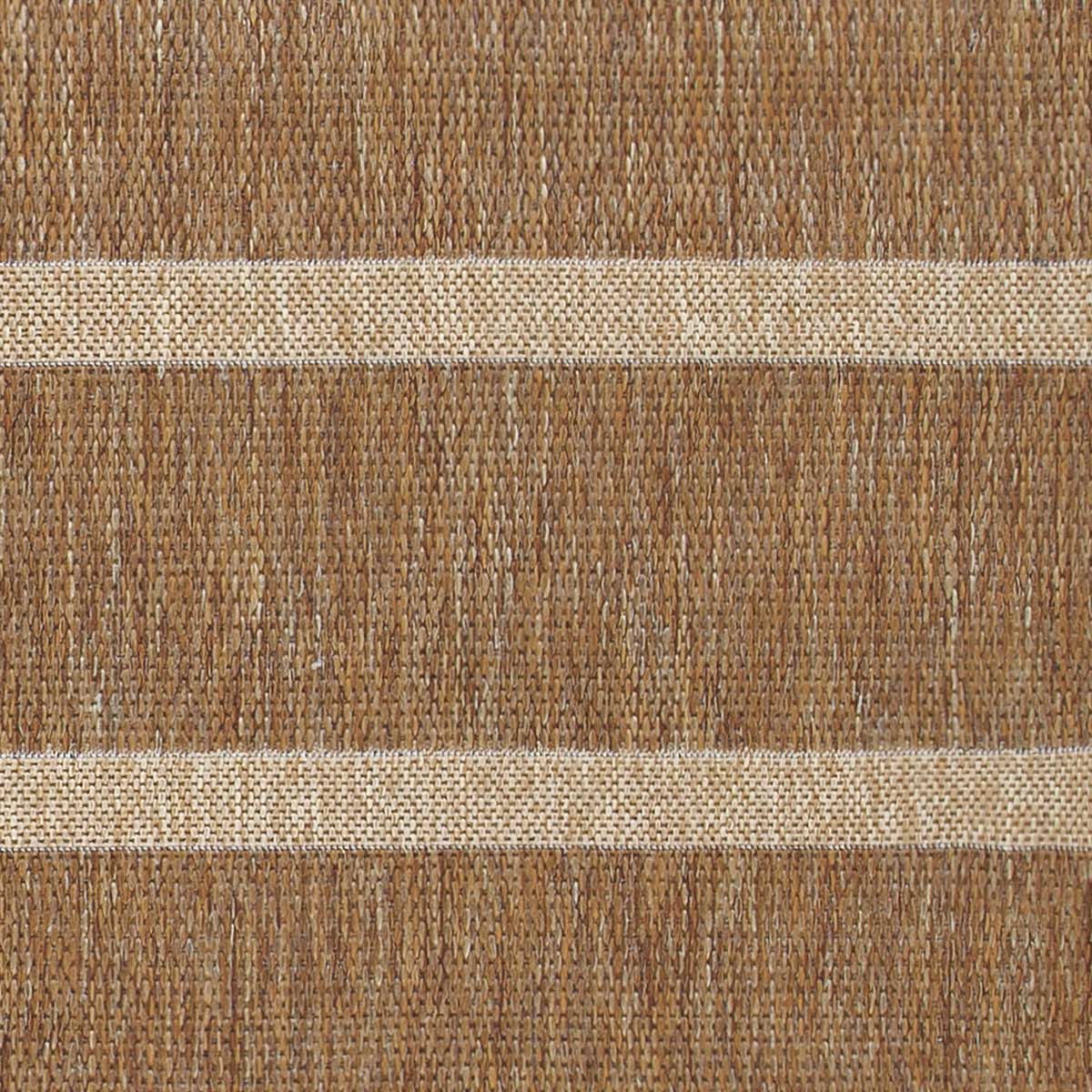Tala Stripe Jute Effect Rug 120cm x 170cm by Yard