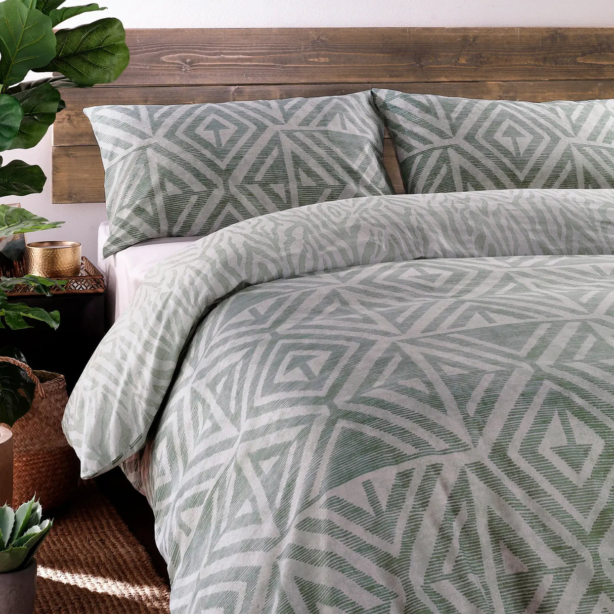 Tanza Duvet Cover Set by furn.