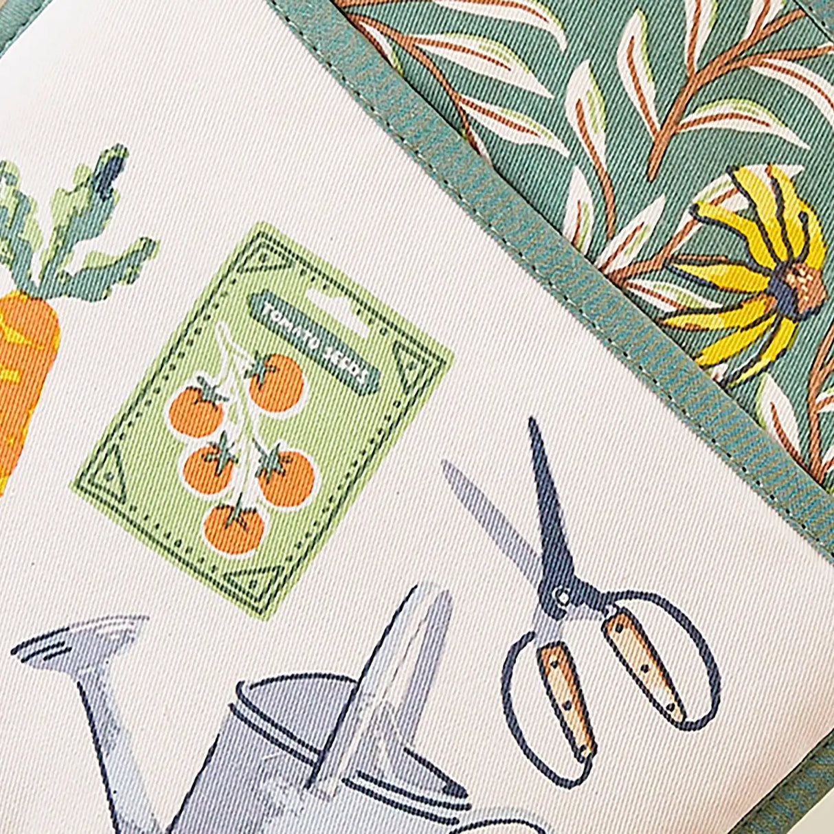 Time to Grow Pot Mitt in Green