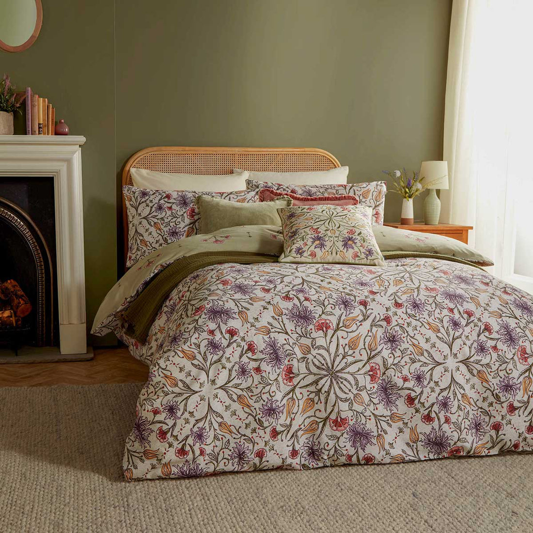 Tilda Polycotton Duvet Cover Set - Multicolour
