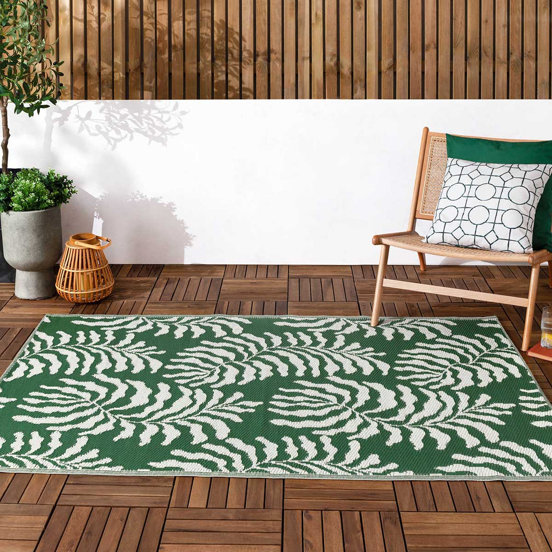 Tocorico Outdoor Rug 120cm x 180cm - Green
