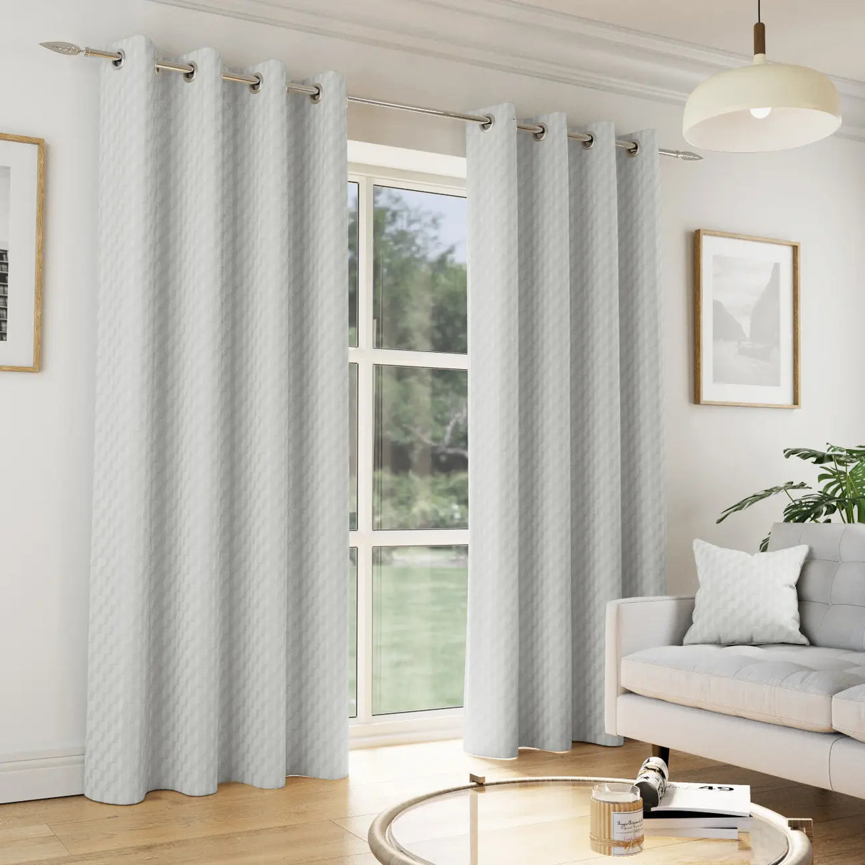 Tokyo Eyelet Curtains by Enhanced Living