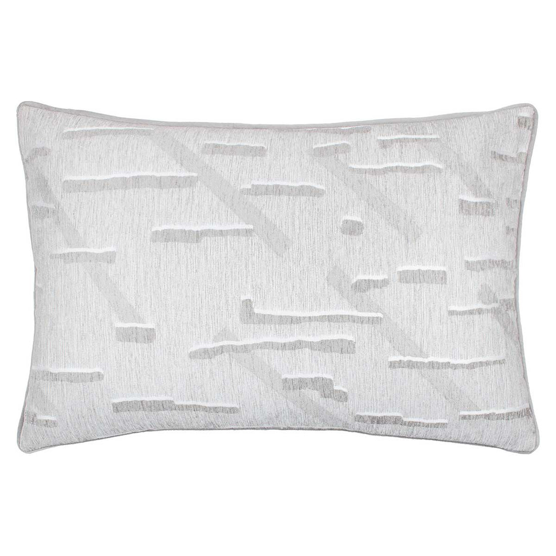 Tresse Velvet Glacier Grey Cushion Cover or Filled Cushion 40cm x 60cm