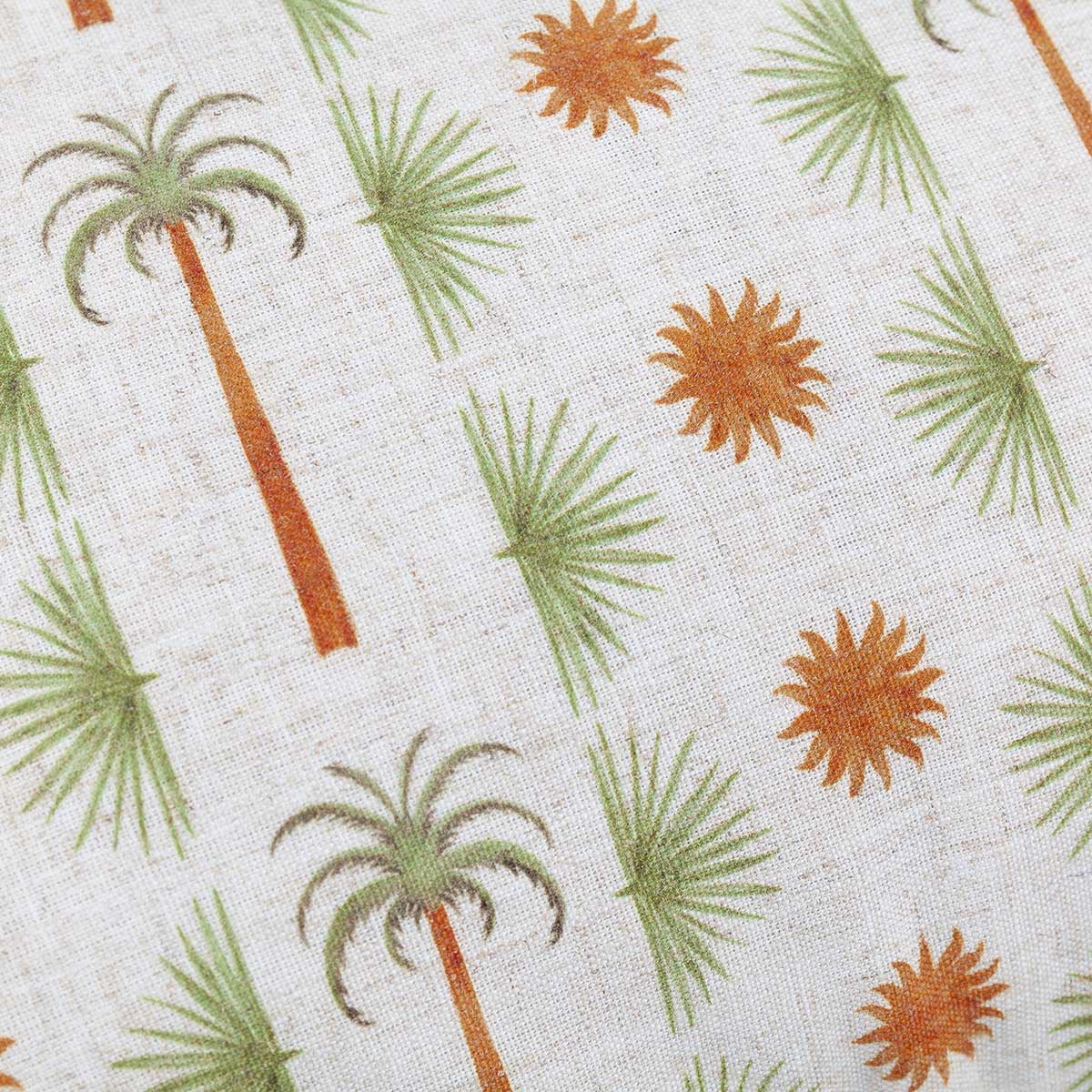 Tropicala Palm Cushion Cover / Filled Cushion 12" x 20" (30cm x 50cm) by furn. 6