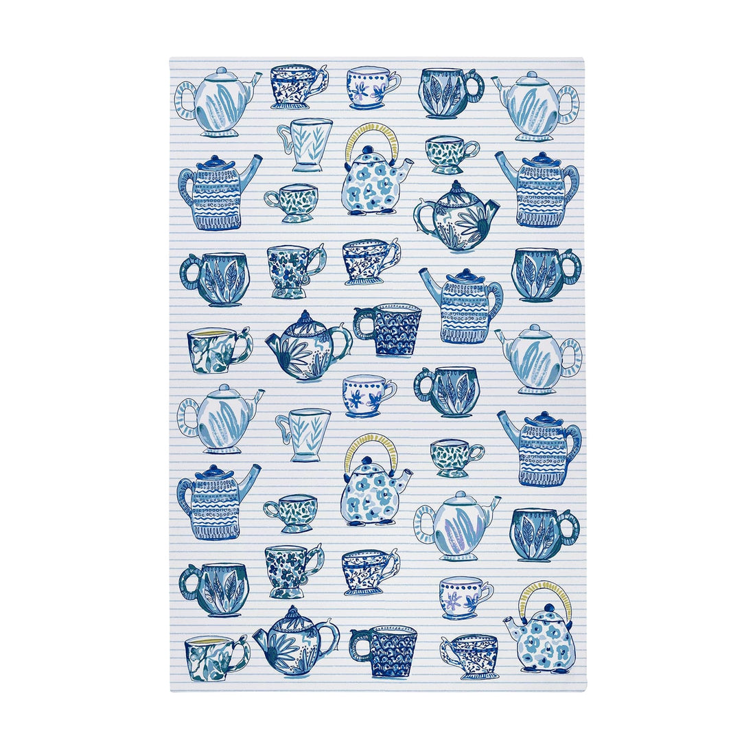Ulster Weavers Tea Cups Blue 100% Cotton Tea Towel