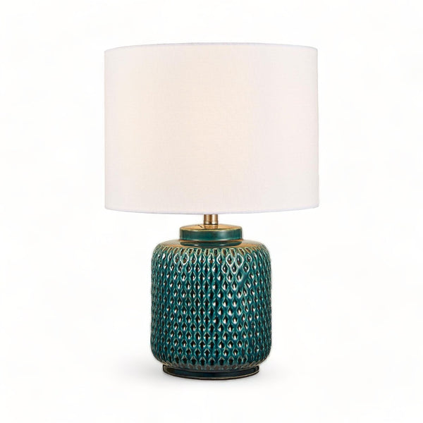 Teal Vision Table Lamp 41cm