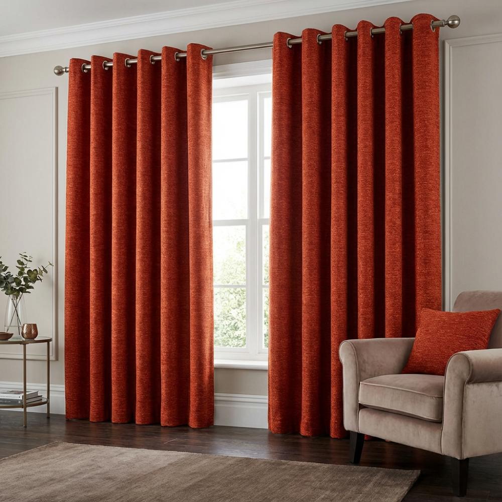 Toulouse Auburn fabric sample