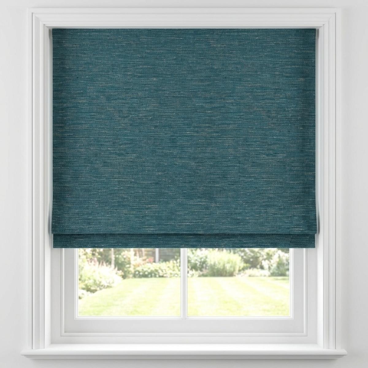 Toulouse Made to Measure Roman Blind Ocean
