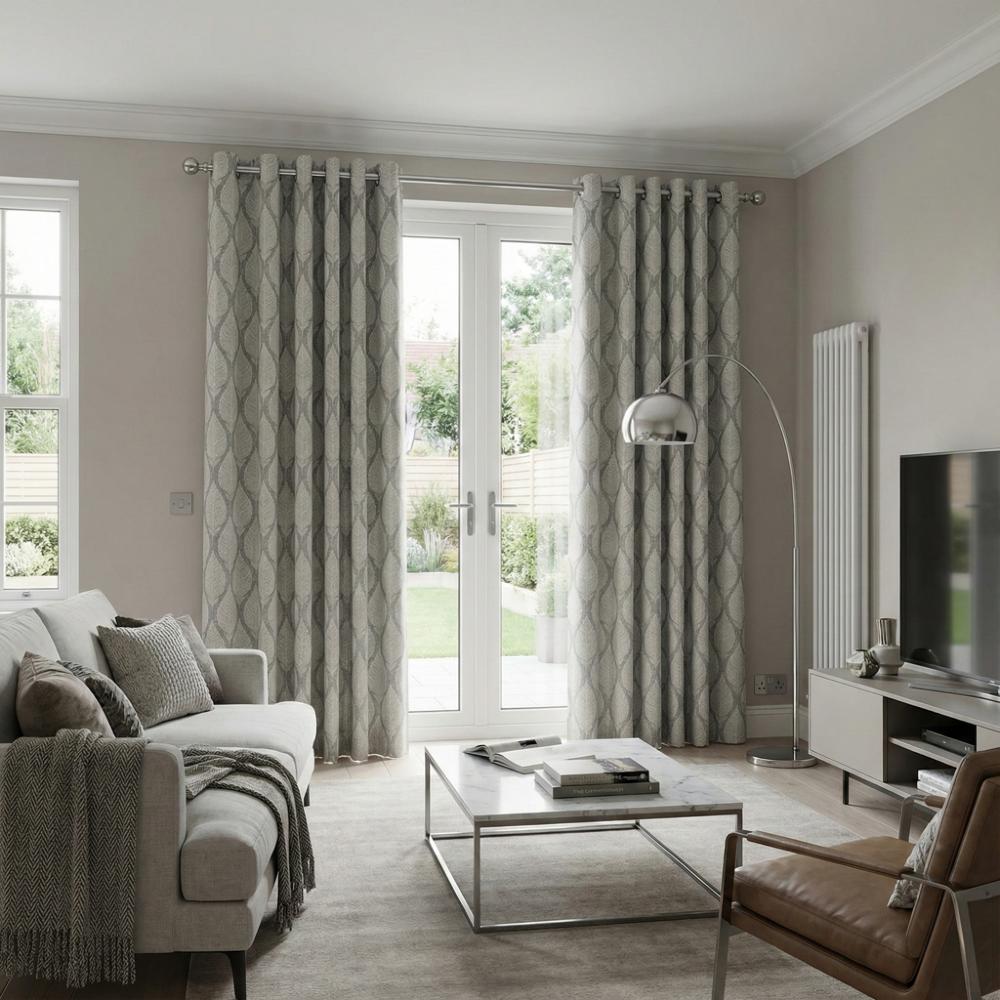 Treasure Made to Measure Curtains Chrome