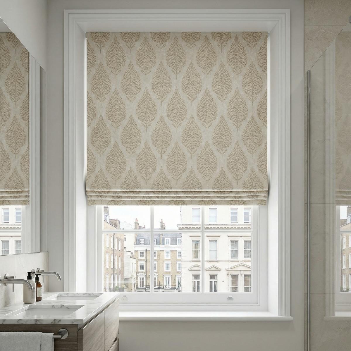 Treasure Made to Measure Roman Blind Pearl