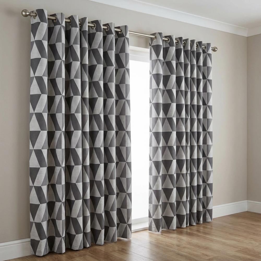 Tribeca Made to Measure Curtains Charcoal