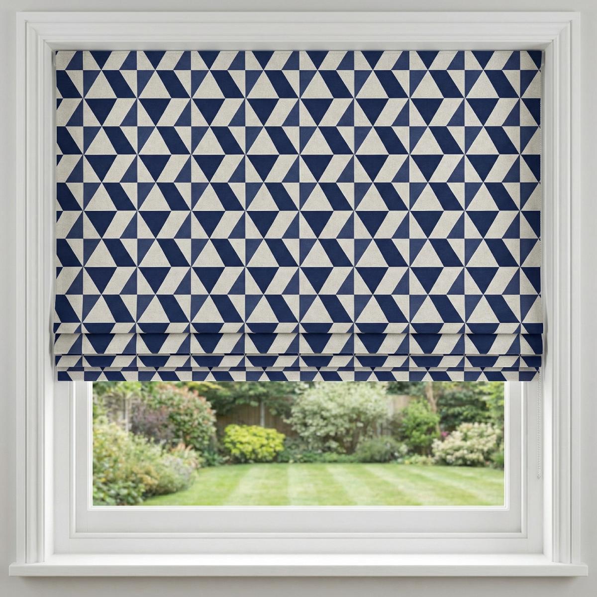 Tribeca Made to Measure Roman Blind Navy