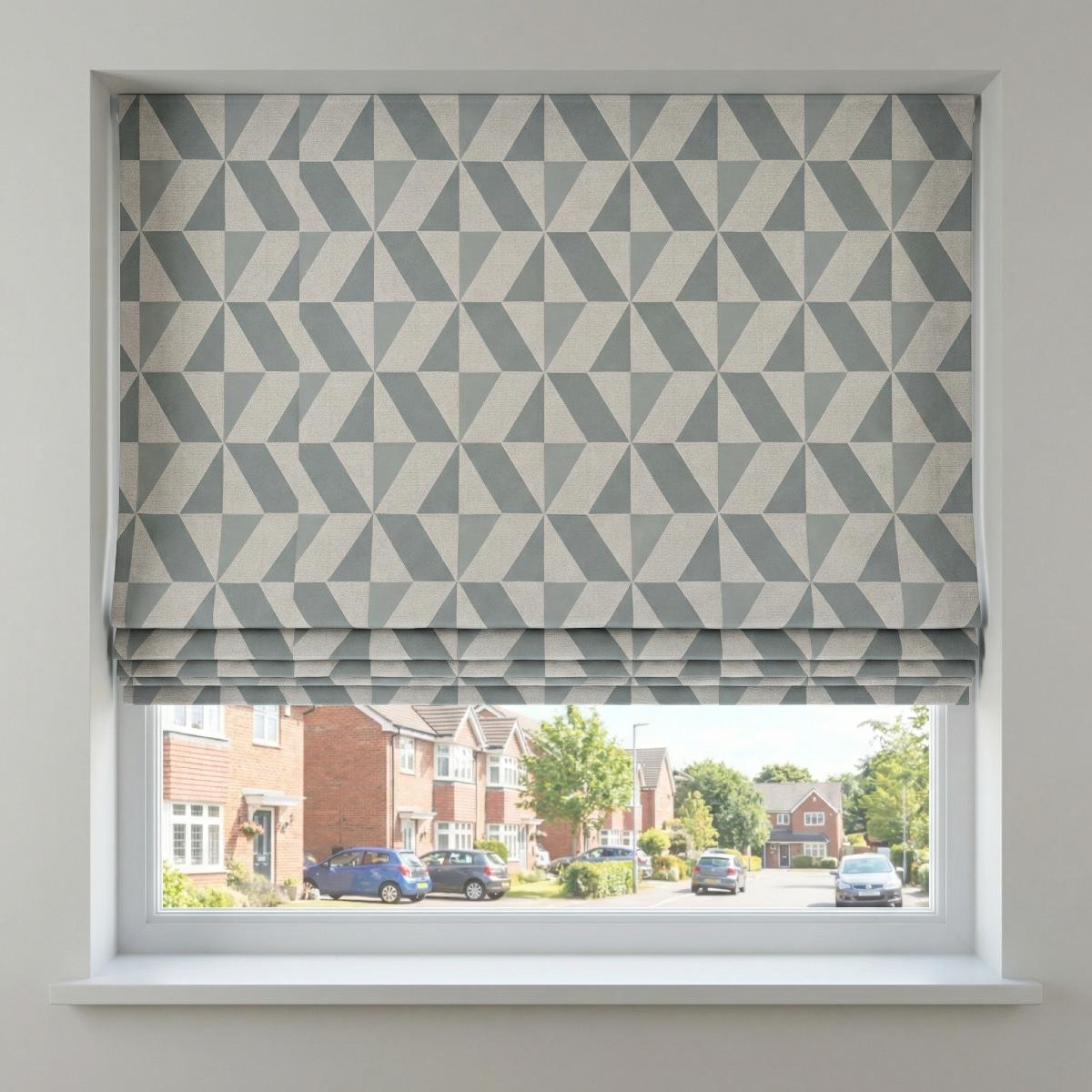 Tribeca Made to Measure Roman Blind Teal