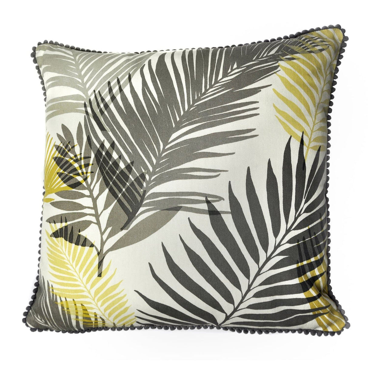 Tropical Ochre Cushion Cover 43cm x 43cm (17" x 17") - Ochre
