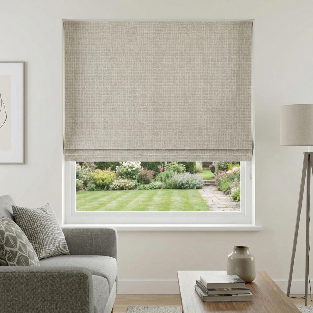 Tulsa Made to Measure Roman Blind Biscuit