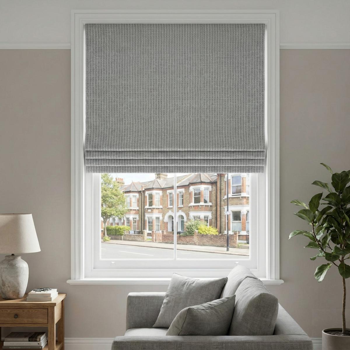 Tulsa Made to Measure Roman Blind Dove
