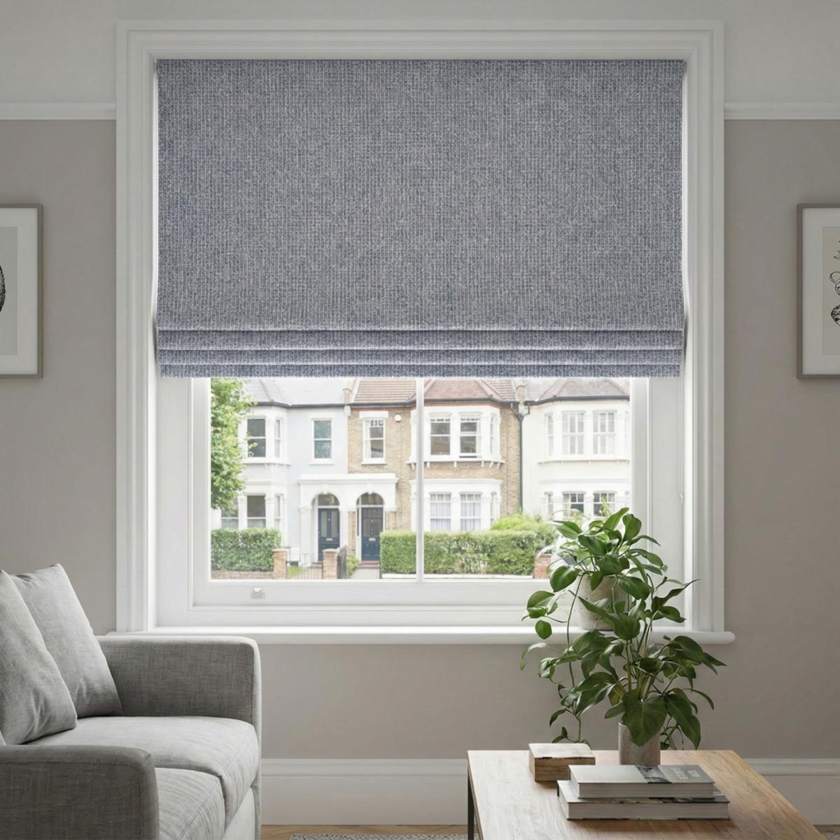 Tulsa Made to Measure Roman Blind Navy